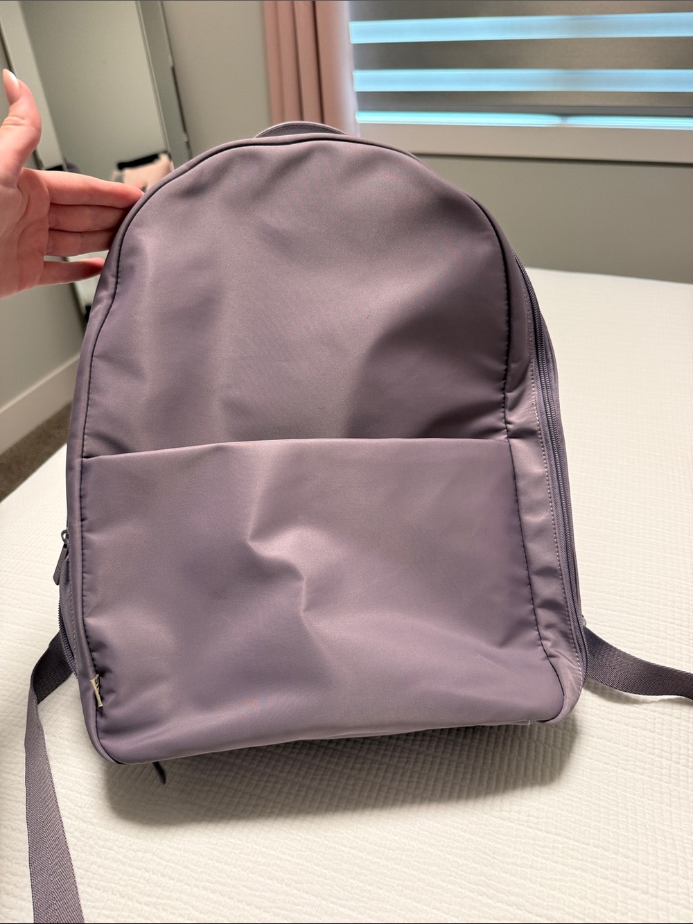 BEIS LAVENDAR BACKPACK - brand new but came in with a broken zipper